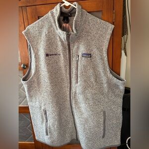 Patagonia Better Sweater Full-Zip Vest with company logo